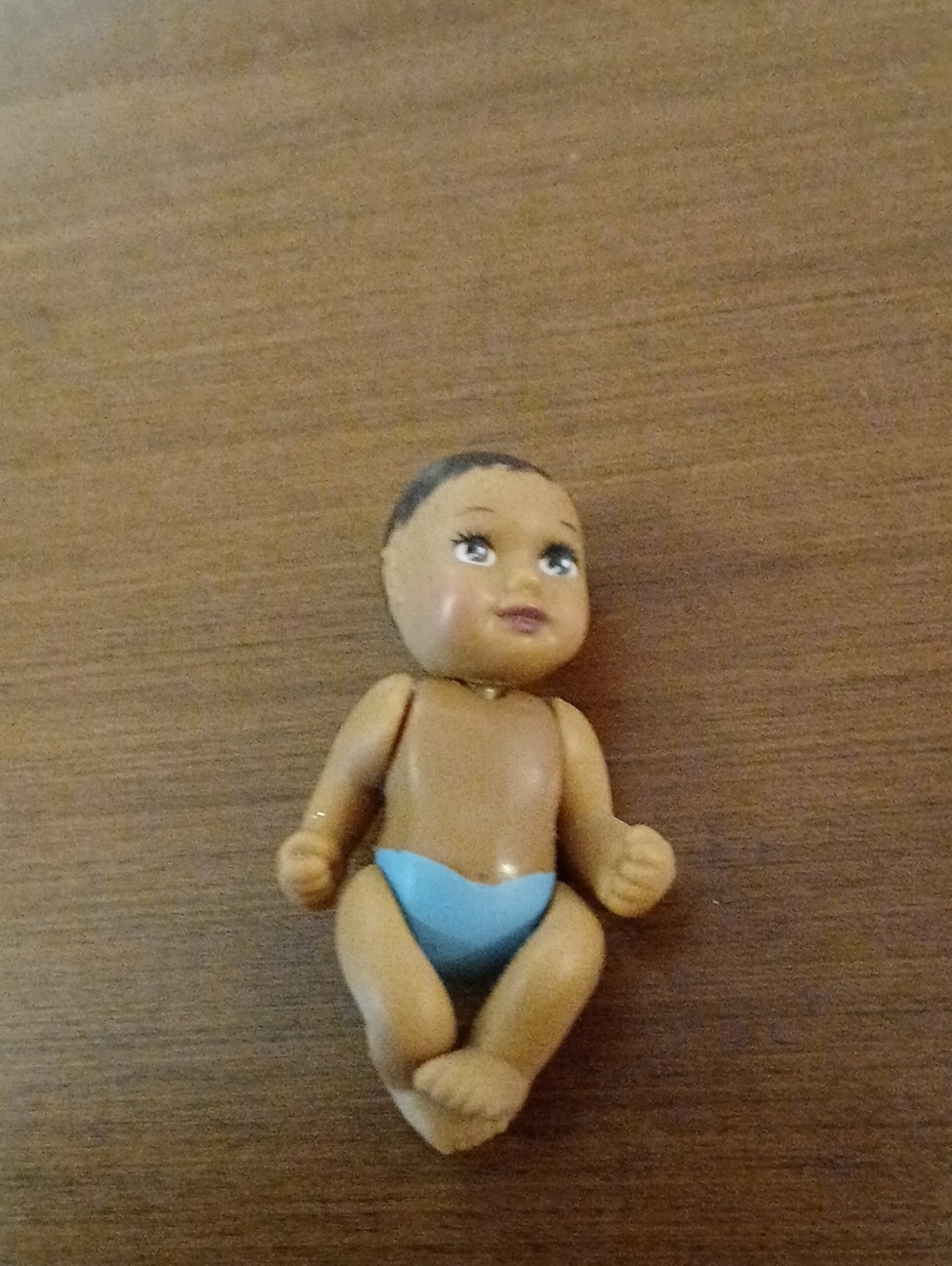 Barbie Happy Family Pregnant Midge Newborn Baby Boy In Diaper Doll Repl. 2002
